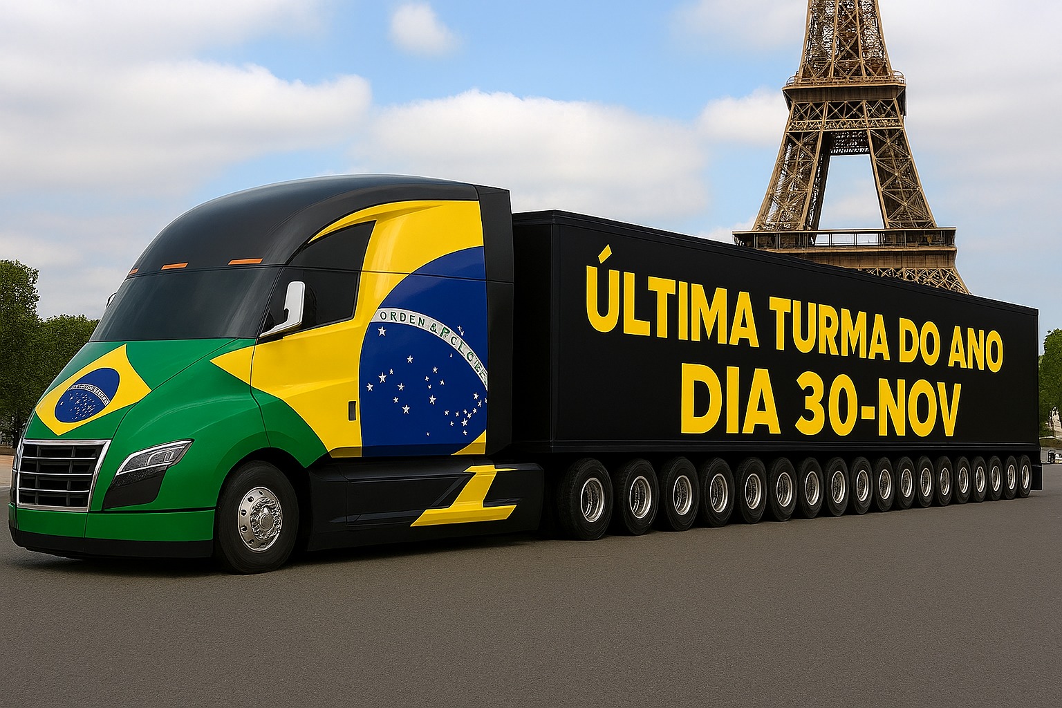 🚛 ÚLTIMO EMBARQUE DO ANO: DESTINO EUROPA! ❄️🎄 Motorista, chegou a hora de transformar seu volante em passaporte! Imagine passar o Natal na neve da Europa, vivendo o sonho que muitos só assistem pela TV. Essa é sua chance de embarcar no último grupo de 2025 rumo à experiência internacional como motorista profissional. 💰 Use seu 13º salário com inteligência: invista no projeto que pode mudar sua vida e sua carreira. 🌍 Rodar pelas estradas europeias, com estrutura, respeito e qualidade de vida, está ao seu alcance. 📅 Data do embarque: 30 de novembro 📍 Vagas limitadas. Não fique de fora dessa virada de chave! 👉 Entre em contato agora e garanta seu lugar. Seu futuro está logo ali, do outro lado do oceano. E ele começa com uma decisão: embarcar.